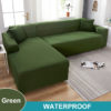 Easy Sofa Covers - Waterproof Elastic L-Shaped Corner Sofa Protection for Couches and Armchairs
