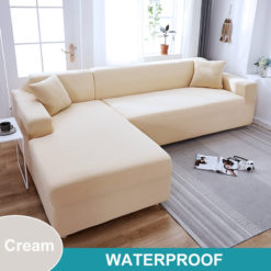 Easy Sofa Covers - Waterproof Elastic L-Shaped Corner Sofa Protection for Couches and Armchairs